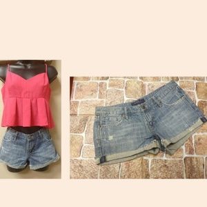 Forever 21 Distressed Denim shirt!!